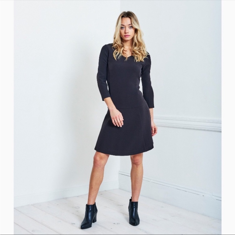 BRASS brand The Sway Dress. Black. XS